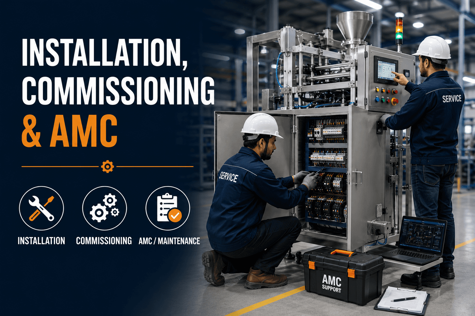 INSTALLATION, COMMISSIONING & AMC